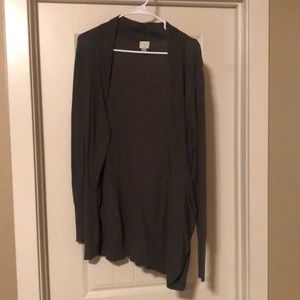 Olive Green Cardigan